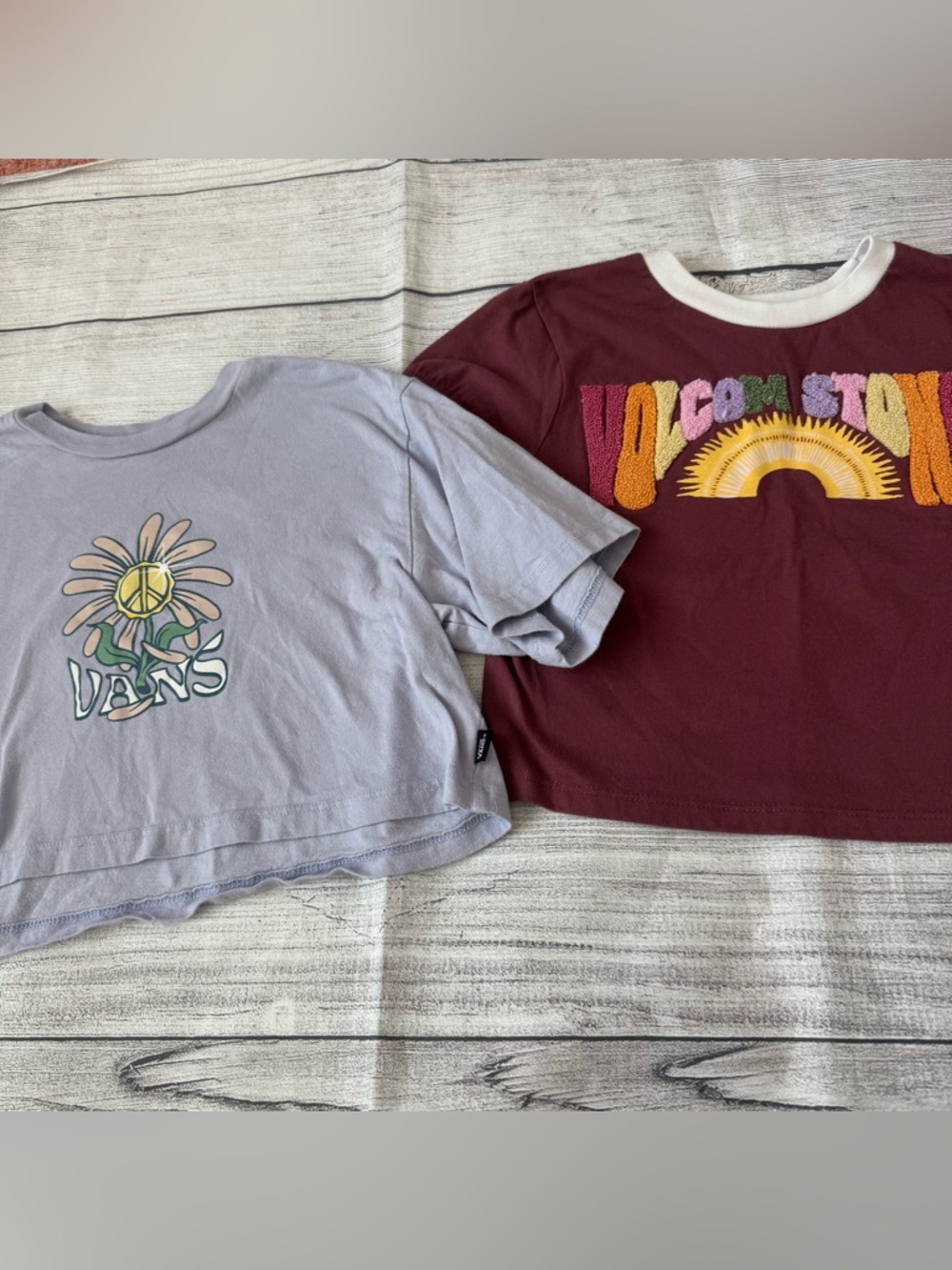 Volcom and Vans Tees